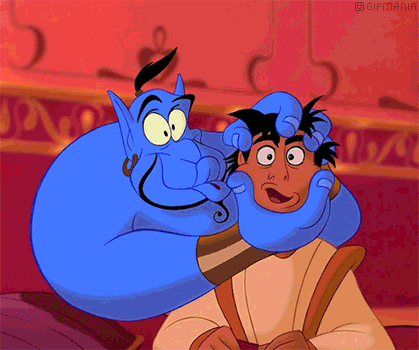 GIF animado (81365) Aladdin genio