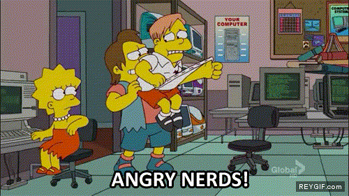GIF animado (87618) Angry nerds