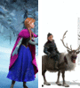 GIF animado (82631) Anna kristoff sven