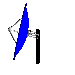 GIF animado (76700) Antena parabolica azul