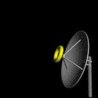 GIF animado (76699) Antena parabolica d