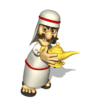 GIF animado (81531) Arabe lampara magica