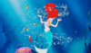 GIF animado (83599) Ariel peces sebastian