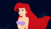 GIF animado (83612) Ariel triste