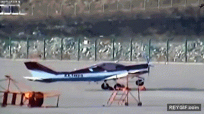 GIF animado (89938) Asi despegan los aviones en rusia