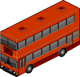 GIF animado (77476) Autobus de dos pisos de habbo