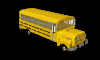GIF animado (77482) Autobus escolar dando vueltas