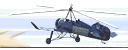 GIF animado (79144) Autogiro antiguo volando