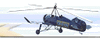 GIF animado (79144) Autogiro antiguo volando