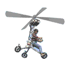 GIF animado (79149) Autogiro monoplaza