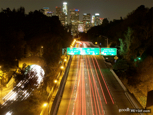 GIF animado (89138) Autopista a alta velocidad