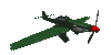 GIF animado (78174) Avioneta verde