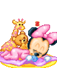 GIF animado (83893) Baby minnie mouse