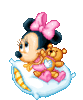 GIF animado (83895) Baby minnie mouse