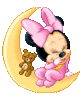 GIF animado (83898) Baby minnie mouse