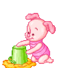 GIF animado (84586) Baby piglet