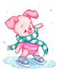 GIF animado (84591) Baby piglet
