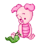 GIF animado (84594) Baby piglet