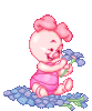GIF animado (84598) Baby piglet