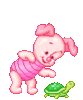 GIF animado (84600) Baby piglet