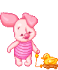 GIF animado (84601) Baby piglet