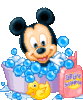 GIF animado (83870) Baby raton mickey