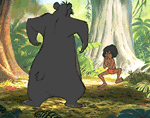 GIF animado (82883) Baloo mowgli