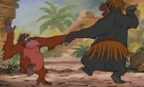 GIF animado (82858) Baloo rey louie