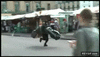 GIF animado (90135) Batman en su batmovil por la ciudad