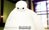 GIF animado (81298) Baymax pinchado