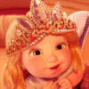 GIF animado (82532) Bebe rapunzel corona