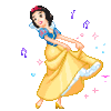 GIF animado (82242) Blancanieves bailando