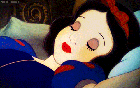 GIF animado (82259) Blancanieves dormida