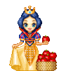 GIF animado (82263) Blancanieves manzanas