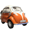 GIF animado (78755) Bmw isetta naranja