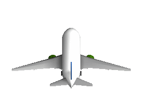 GIF animado (77722) Boeing dando vueltas