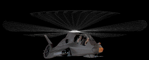 GIF animado (79194) Boeing sikorsky rah comanche de noche