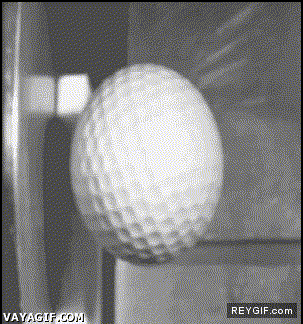 GIF animado (86836) Bola de golf a camara lenta