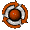 GIF animado (85600) Boton flechas naranja