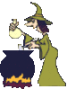 GIF animado (76791) Bruja caldero