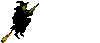 GIF animado (76836) Bruja oscura volando