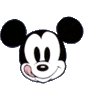 GIF animado (83928) Cabeza mickey mouse