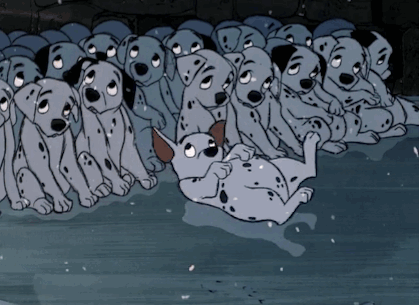 GIF animado (81170) Cachorros dalmatas