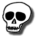 GIF animado (76885) Calavera cartoon