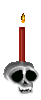GIF animado (76903) Calavera cirio