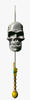 GIF animado (76897) Calavera ensartada