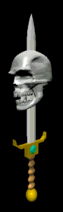 GIF animado (76898) Calavera espada