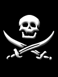 GIF animado (76967) Calavera pirata
