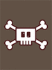 GIF animado (76923) Calavera pirata infantil
