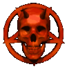 GIF animado (77022) Calavera satanica